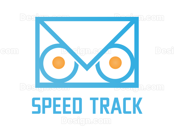 Owl Mail Envelope Logo