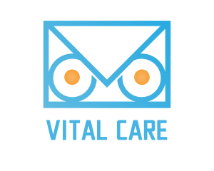 Owl Mail Envelope Logo