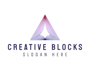 Pyramid Triangle Firm logo design