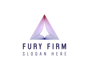 Pyramid Triangle Firm logo design