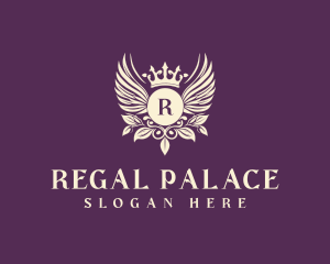 Regal Crown Insignia logo design