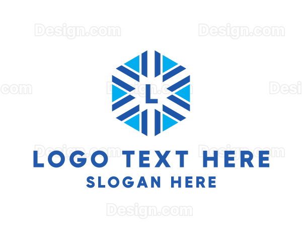 Digital Tech Hexagon Logo