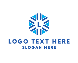 Facebook - Digital Tech Hexagon logo design