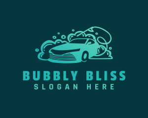 Car Cleaning Pressure Washing logo design