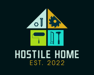 Home Renovation Tools logo design