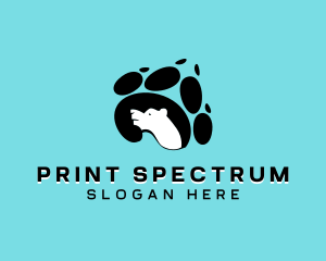 Dog Paw Veterinarian  logo design