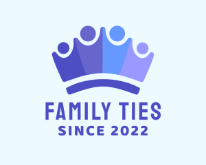 Organization Family Crown logo design