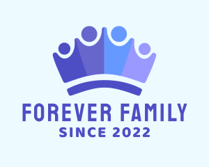 Organization Family Crown logo design