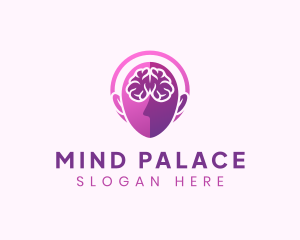 Mind Brain Head logo design