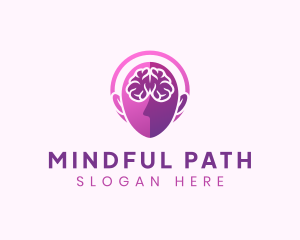 Mind Brain Head logo design