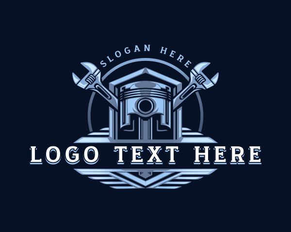 Emblem logo example 4