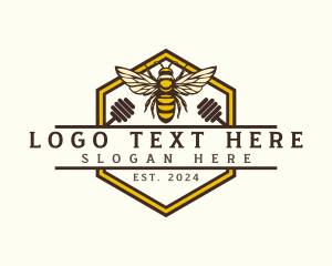 Hexagon Honeybee Farm logo