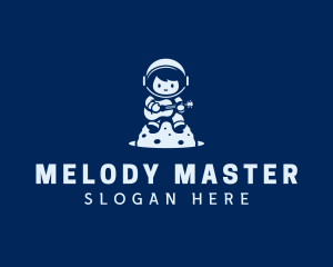 Musician Guitar Astronaut logo