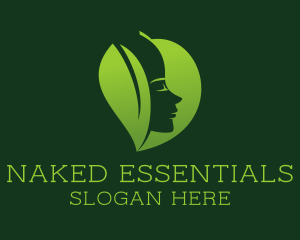 Natural Spa Woman  logo design