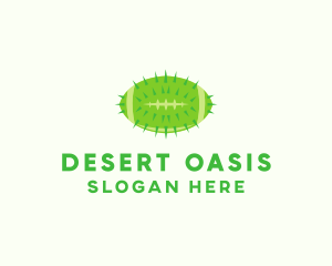 Cactus Football Ball logo design
