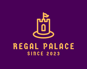 Royal Castle Tower logo design