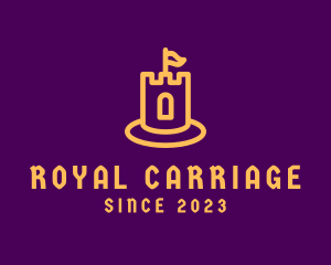 Royal Castle Tower logo design