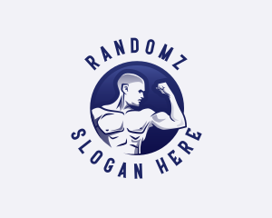 Muscular Fitness Bodybuilder logo
