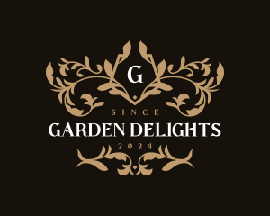 Luxury Florist Gardening logo design