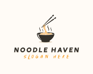 Asian Noodles Ramen logo design