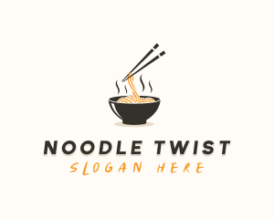 Asian Noodles Ramen logo design