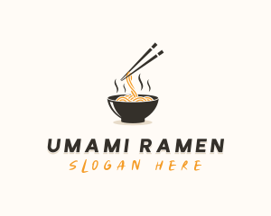 Asian Noodles Ramen logo design