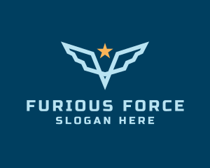 Star Wing Pilot logo design