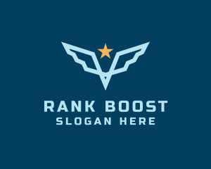 Star Wing Pilot logo design