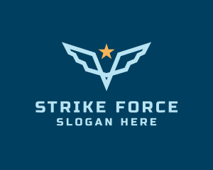 Star Wing Pilot logo design