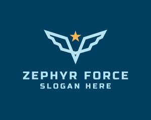 Star Wing Pilot logo design