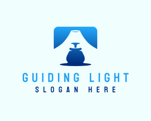 Light Lamp Furniture logo design