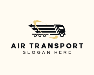 Arrow Cargo Truck  logo design