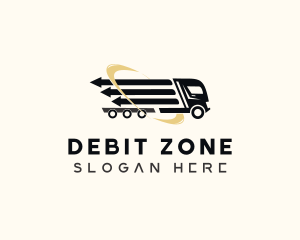 Arrow Cargo Truck  logo design