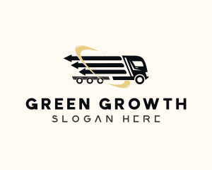 Arrow Cargo Truck  logo design