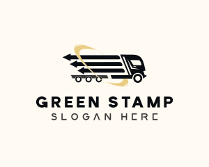 Arrow Cargo Truck  logo design