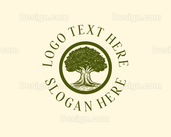 Tree Environment Eco Logo