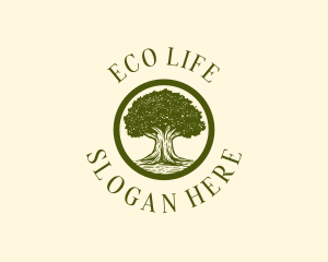 Tree Environment Eco logo design