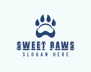 Pet Paw Veterinarian logo design