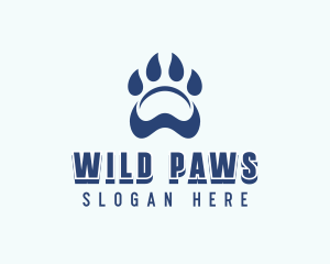 Pet Paw Veterinarian logo design