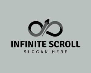 Loop Infinity Snake logo design