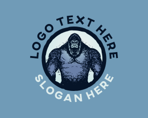 Bigfoot Creature Beast logo
