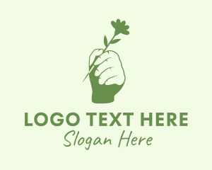 Flower Garden Hand logo