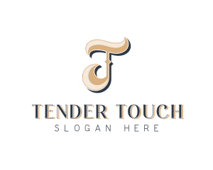 Stylish Jewelry Boutique Letter T logo design