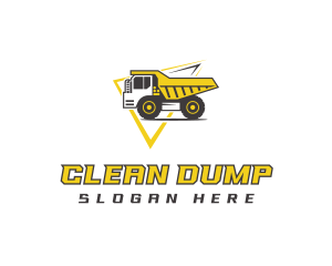 Dump Truck Construction logo design