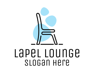 Bubble Monoblock Chair logo design