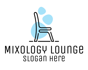 Bubble Monoblock Chair logo design