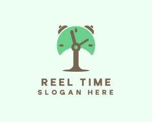 Arborist Alarm Clock logo design