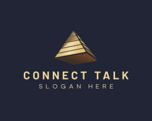 3D Pyramid Financing logo design