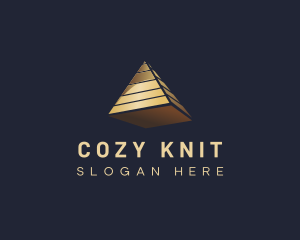 3D Pyramid Financing logo design