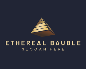 3D Pyramid Financing logo design